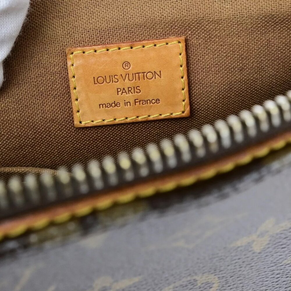 LOUIS VUITTON Popincourt Haut Shoulder Bag Monogram Leather Brown M40007 39YF540 - Picture 15 of 15